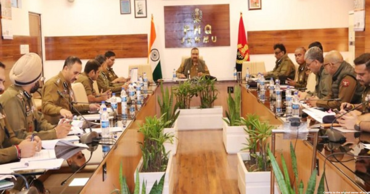 J-K: DGP Dilbag Singh holds high level review meeting; directs officers for quality probe in NDPS, UAPA cases